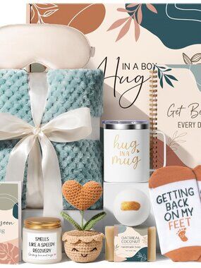 Get Well Gifts for Women After Surgery Recovery, Get Well Soon Gift Baskets for